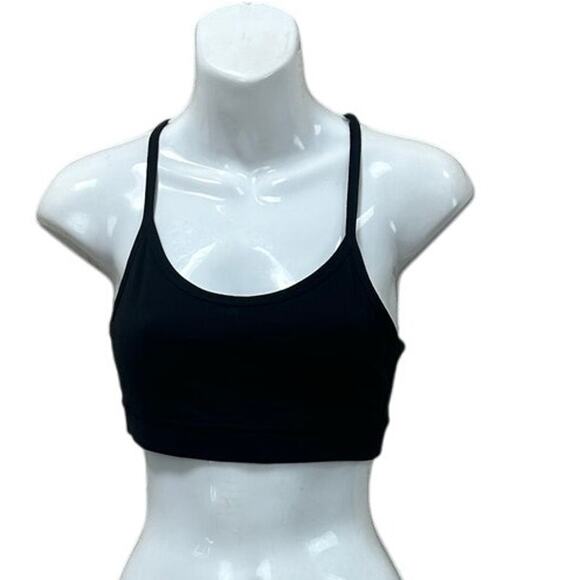 Lululemon Black Sports Bra size 2 - Picture 1 of 8